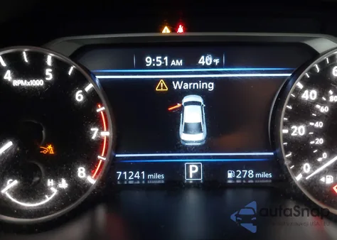 2019 Nissan Altima 2.5 Sv z USA, uszkodzony, nr VIN 1N4BL4DW6KC251571